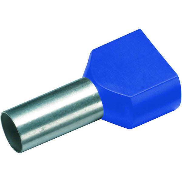 CIMCO Isol. Twin-Aderendhülse 2x2,5mm²x10mm,blau 187709